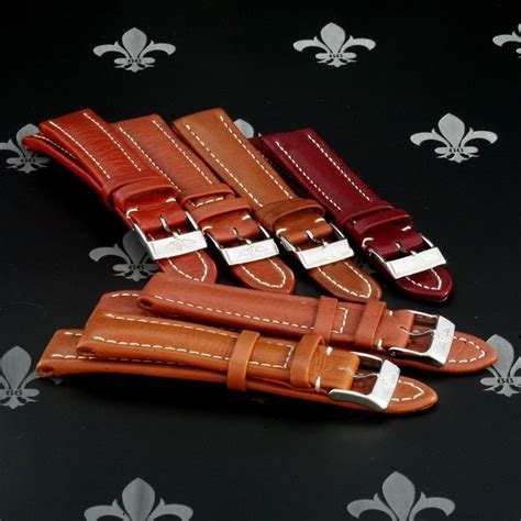 breitling leather watch bands|genuine breitling watch straps.